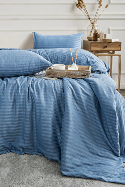 DB DANLA BALDİ Home Collection SATEN NEVRESİM TAKIMI ÇİFT KİŞİLİK LASTİKLİ ÇARŞAFLI