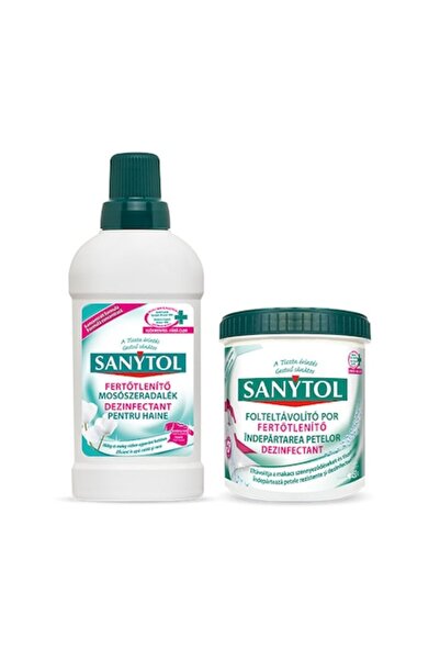 Sanytol Dezinfectant de haine super concentrat 1L + Detergent dezinfectant pu...