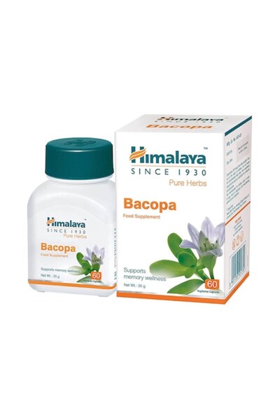 Himalaya Bacopa Monnieri (Brahmi), Himalaya, 60 capsules