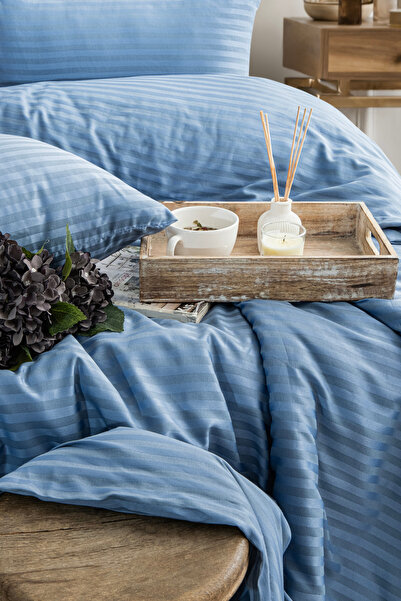 DB DANLA BALDİ Home Collection SATEN NEVRESİM TAKIMI ÇİFT KİŞİLİK LASTİKLİ ÇARŞAFLI