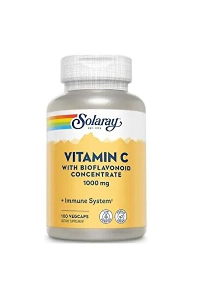 Solaray Vitamina C 1000 mg Solaray, Secom - 100 capsule