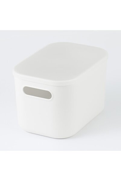 Muji Soft Polyethylene Half Case, W 18 x D 25.5 x H 16 cm, M