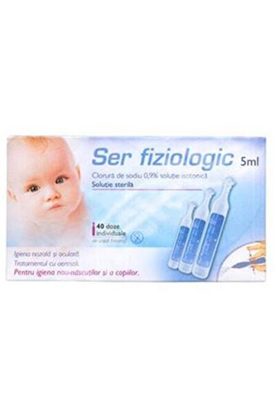 Solacium Pharma Solacium Saline Solution, 40 x 5 ml