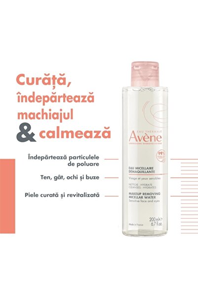 Avene Micellar Cleansing Water, 200 ml