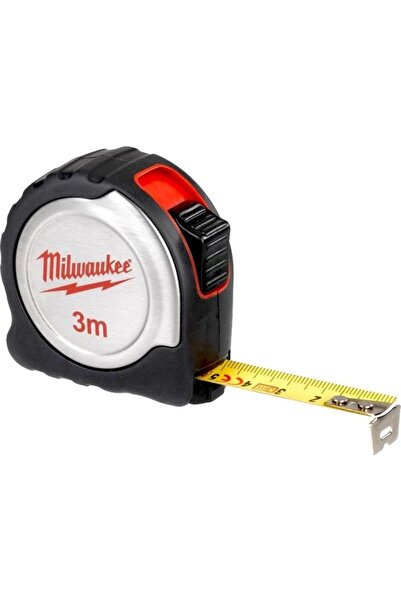Milwauke Milwaukee T4932451637 Ağır Hizmet Tipi Inox Gövdeli Şerit Metre 3m
