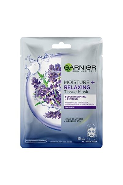 Garnier Moisture+ Relaxing Super Hydrating Face Mask with Lavender, 32 g