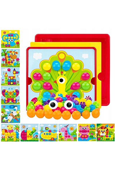 Picodino Creative educational mosaic set for children, Animals 1, 46 pcs, 12 models,