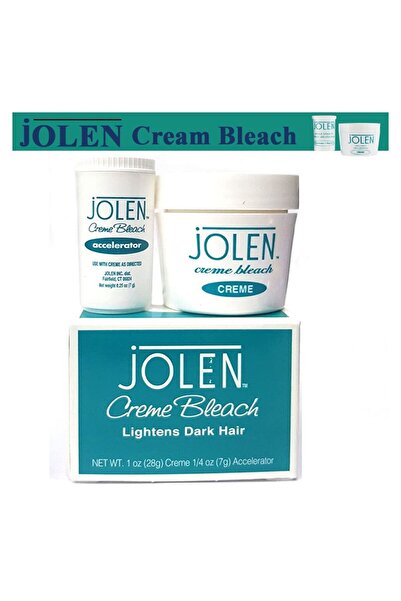 jOLEN Creme Bleach Lightens Dark Hair (Creme-28Gm + Accelerator-7Gm) 35Gm