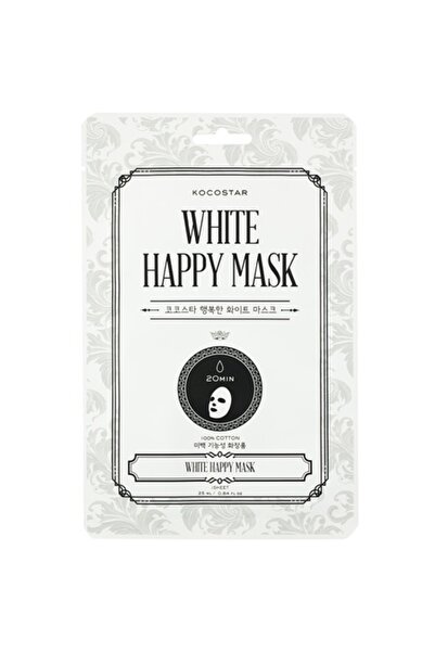 Kocostar Mască facială White Happy pentru iluminarea pielii, 25 ml