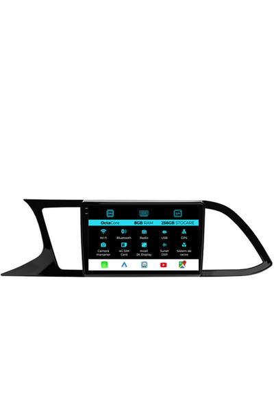 NavStore Dedicated Navigation Seat Leon 3 (2013-2020), 2K, 8Gb Ram, 256Gb Storage, Carplay - Copy