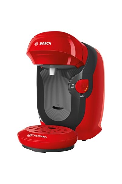 Bosch Tassimo Cafetieră Style TAS1103, 1400W, 3,3 bari, 0,7L, Roșu