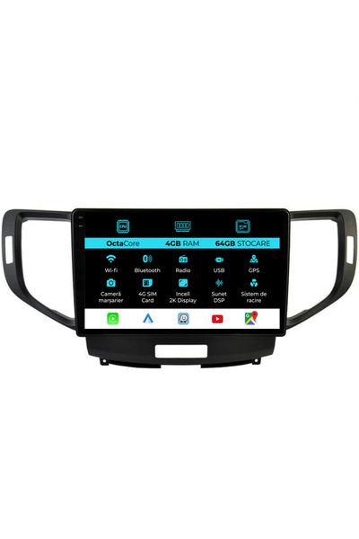 NavStore Dedicated Navigation Honda Accord (2008-2012), 2K, 4Gb Ram, 64Gb Storage, Carplay