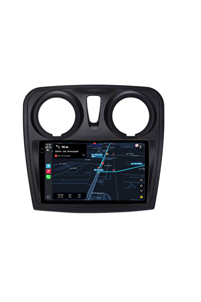 NavStore Dedicated Navigation Dacia Logan/Sandero (2012-2020), 2K, 8Gb Ram, 256Gb Storage, Carplay