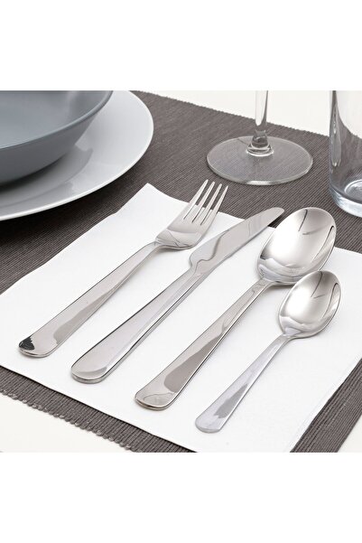 IKEA DRAGON 24-piece cutlery set, stainless steel
