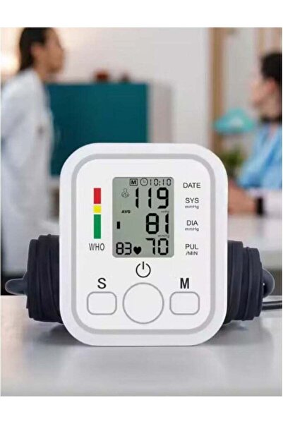 iscale جهاز قياس ضغط الدم الرقمي مع شاشة LCD ووظيفة الصوت