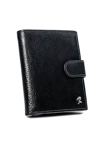 Other Classic, zippered men's vertical wallet made of leather with RFID technology - Rovicky