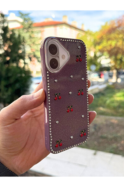 Dublin Iphone 16 compatible glittery stone glitter phone case