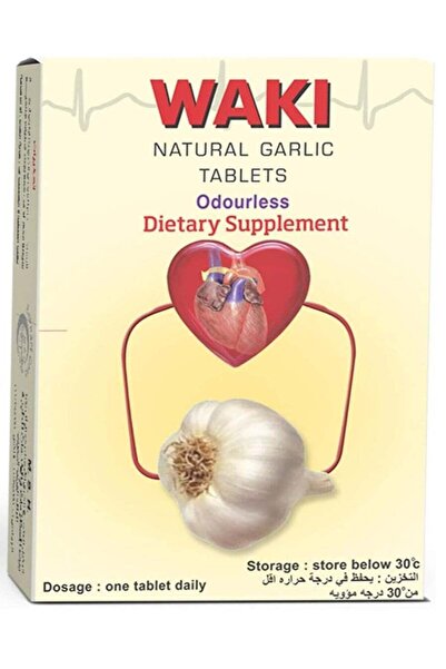 Eckhart واكي ثوم عديم الرائحة 30 قرصًا