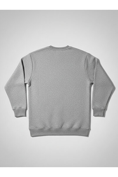 quitaly Βασικό χειμωνιάτικο φούτερ με 3 κλωστές, εξαιρετικά χοντρό |   επένδυση fleece Βαμβακερό λαιμόκοψη με λαιμόκοψη |   ΜΕΛΑΝΤΖ