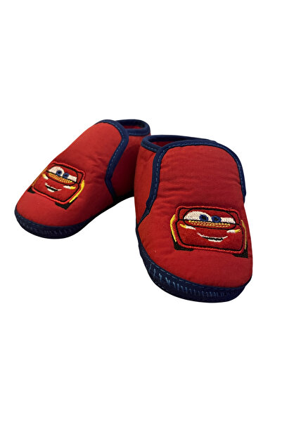 Disney Lisanslı Şimşek McQueen Desenli Çocuk Panduf 18 Numara