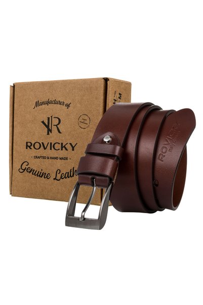 Other CUREA DIN PIELE M LĂȚIME ROVICKY-1 90 Maro