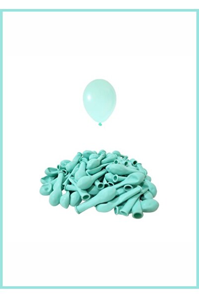 Doğumgünü Marketim بالون صغير أخضر نعناعي مقاس 5 بوصات (12 سم) 10 قطع