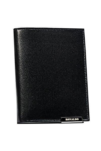 Other Portofel din piele pentru bărbați RM-03-BDF-BL-9991 Negru