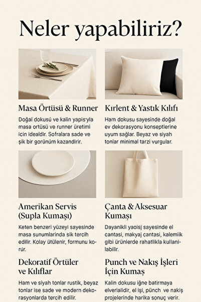 Morlay Πλάτος 2 μέτρα: 220 εκ. Βαμβακερό ακατέργαστο αμερικανικό ύφασμα - Μαξιλάρι - Μαντίλι - Τραπεζομάντιλο - Ταπετσαρία