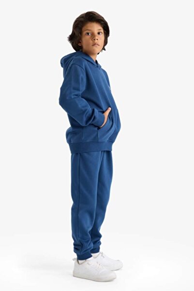 DeFacto Boy's Printed Sweatpants with Elastic Waist (25 Wn)