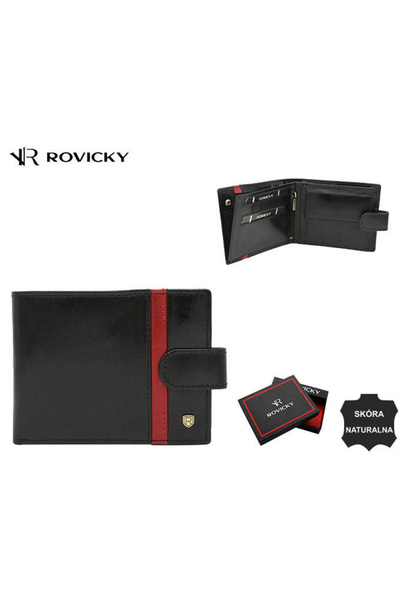 Other Portofel bărbătesc din piele cu sistem RFID - Rovicky