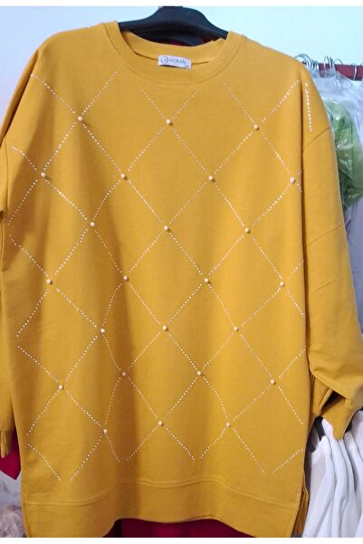 azram Tunic with Baklava Pattern and Stone Details