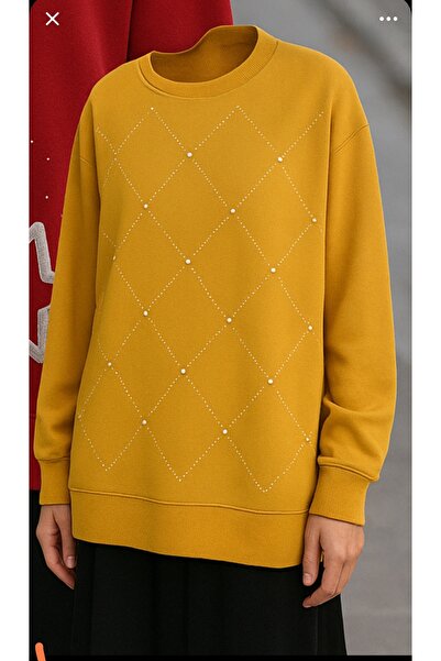 azram Tunic with Baklava Pattern and Stone Details