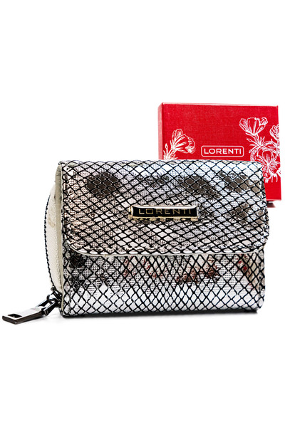 Other Women's leather wallet 423229-MER-4300 Silver