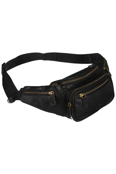 Other Geantă din piele PTN 2506-OLH-8519 Negru