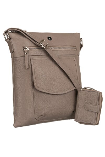 Other PTN D72-DS-5124 dark beige leather bag