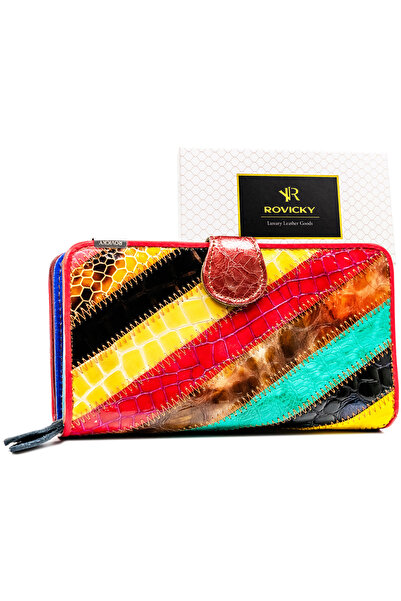 Other Women's leather wallet R-6303-PAT-6939 Multi
