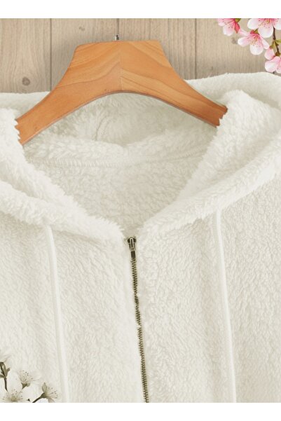 NewCabin Γυναικείο φούτερ με βελούδινο φερμουάρ με κουκούλα – Άνετο με απαλή υφή oversized μοντέλα