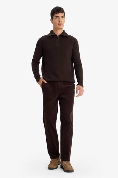 DeFacto Relax Fit Straight Leg Trousers (25 Au)