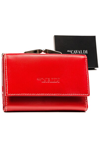 Other Women's Leather Wallet RD-18-GCL-6097 Red-Multi2