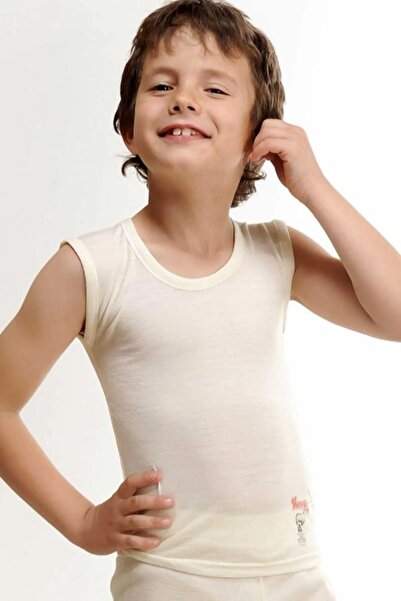 Hasyün Boy's Thin Thermal Wool Undershirt 520E - 2 Pieces