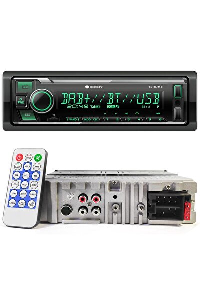 Edison ED-BT7851 Oto Teyp 4X60 Watt Bluetooth Mobil Aplikasyon Usb Fm Aux 7 Renk Ekranlı