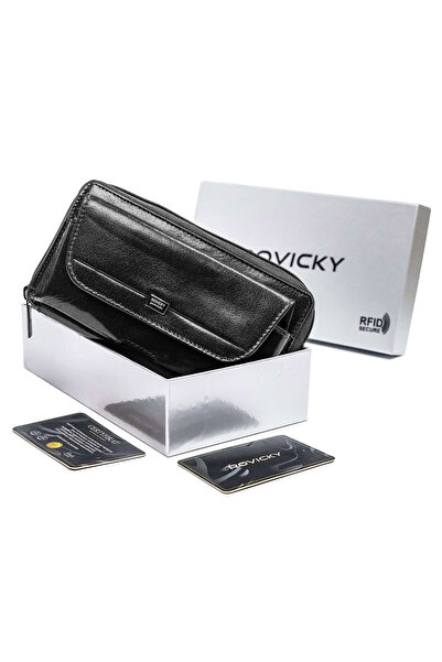 Other Geantă de piele cu compartimente pentru carduri - Rovicky