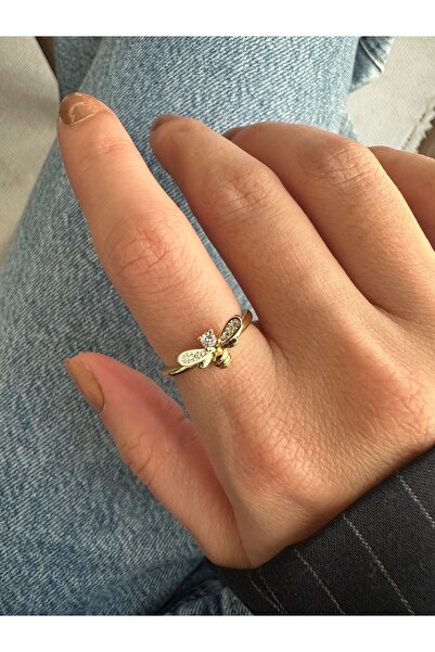 ringbox Gold Bee Ring
