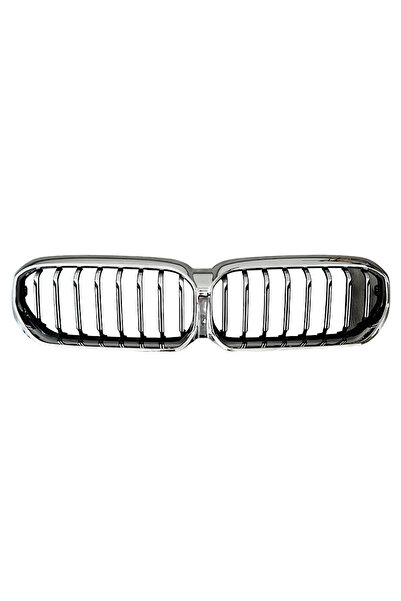 Bmw Genel BMW 5 Series G30 LCI uyumlu Panjur-Izgara-Böbrek 2021+ (Krom)