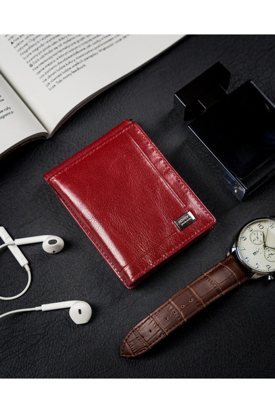 Other Leather banknote CPR-034-BAR-6644 Red