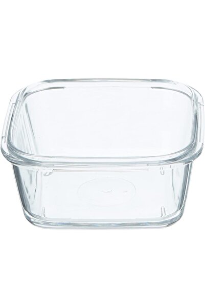 Mask L Av Fresco Square Lockable Glass Storage Container Set of 2 720 Cc