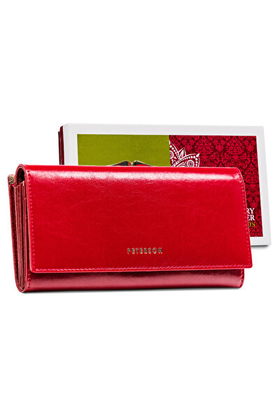 Other Elegant women's leather wallet with RFID protection - Peterson