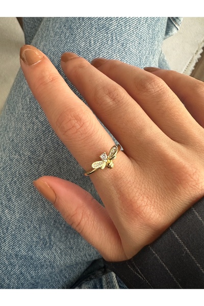 ringbox Gold Bee Ring