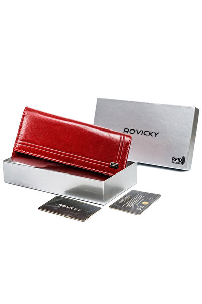 Other Women's Leather Card Wallet with RFID Protect - Rovicky