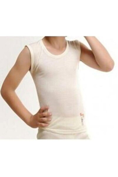 Hasyün Boy's Thin Thermal Wool Undershirt 520E - 2 Pieces